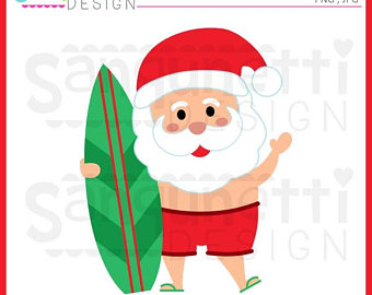 340x270 Santa Clip Art Etsy