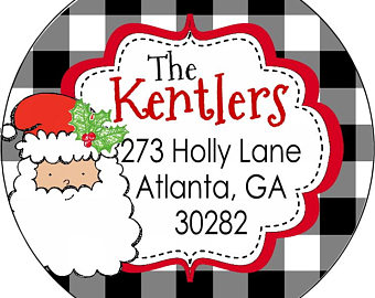 Christmas Clipart For Return Address Labels | Free download on ClipArtMag