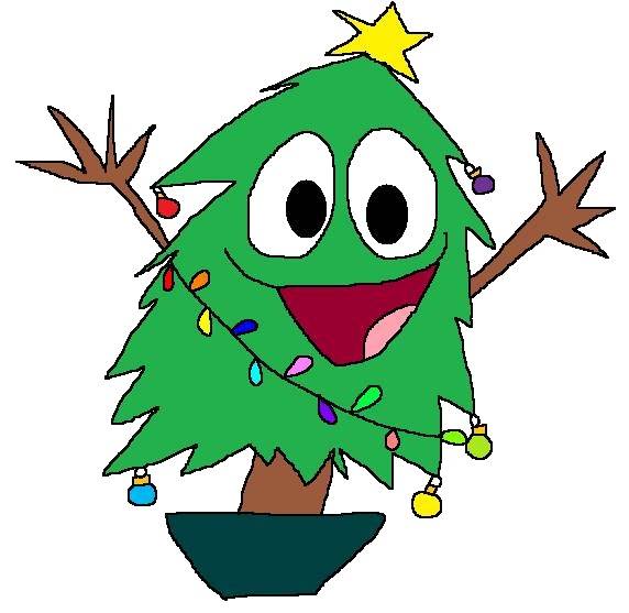 572x557 Funny Animated Christmas Clipart
