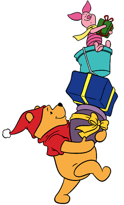 400x662 Winnie The Pooh Christmas Clip Art Disney Clip Art Galore