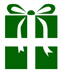 204x242 Free Christmas Gifts Clipart