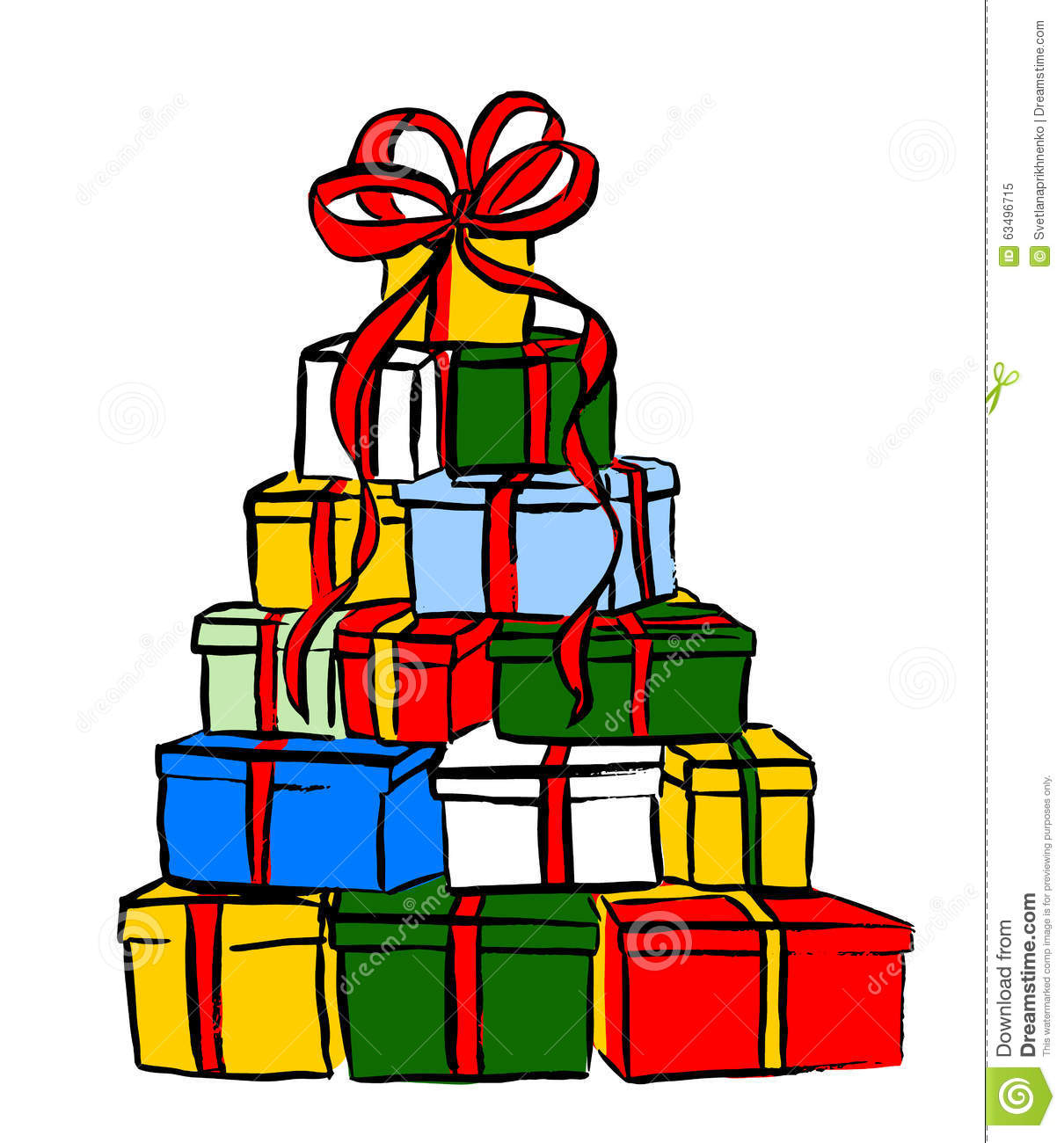 1210x1300 Gift Clipart Stack Christmas Presents