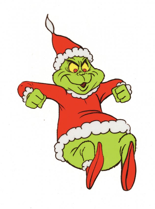 631x850 95 How The Grinch Stole Christmas Prod Cel Amp Drawing Lot 95