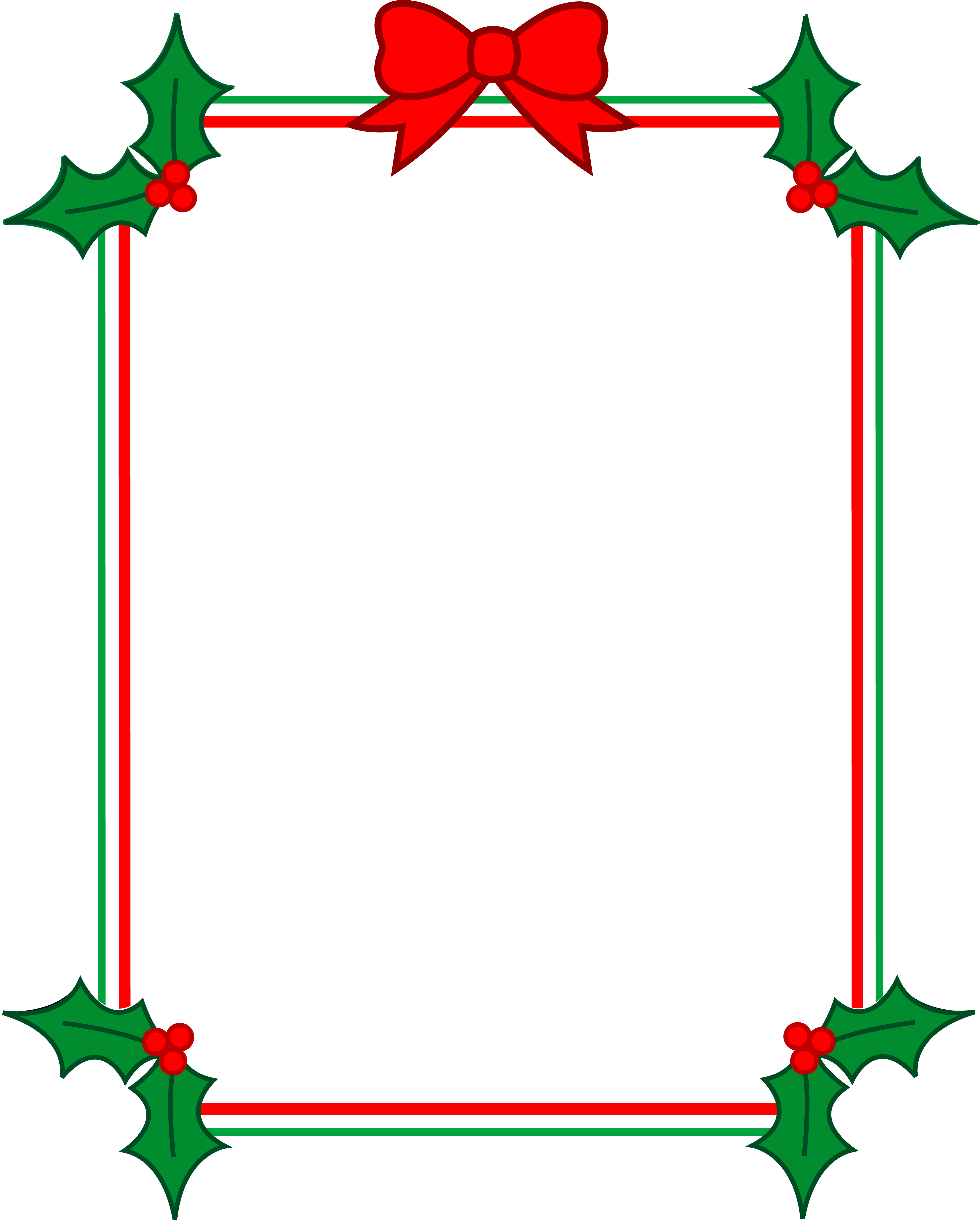 4822x6000 Christmas Clip Art Border Many Interesting Cliparts