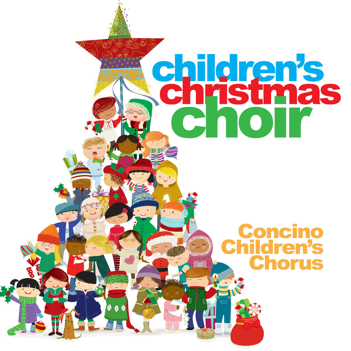 1425x1425 Christmas Choir Clipart