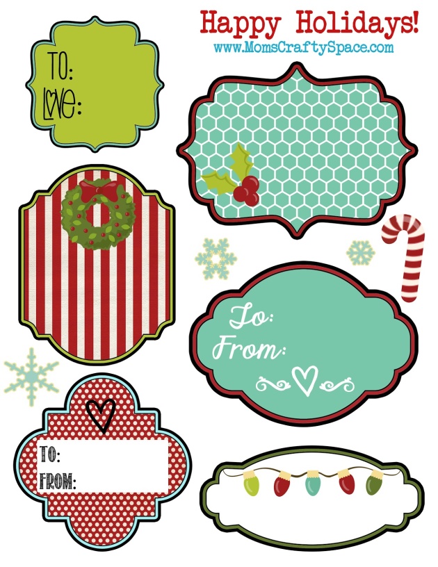 630x816 Free Printable Holiday Gift Labels And Tags Is Label Of The Day
