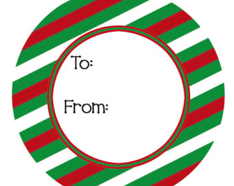 340x270 24 Stickers And From Stickers Gift Labels Christmas
