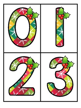 Christmas Clipart Numbers | Free download on ClipArtMag