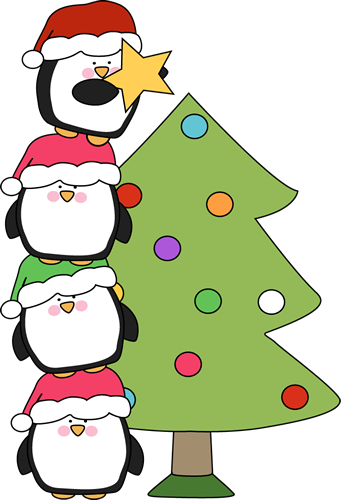 341x500 Christmas Penguin Clip Art Free Clipart Images 2