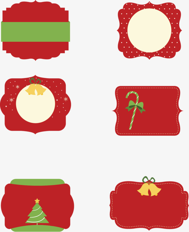 650x796 Vector Christmas Tags Image, Creative Christmas, Label, Vector Png