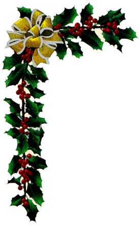 275x443 Graphics For Small Holly Transparent Border Graphics Www