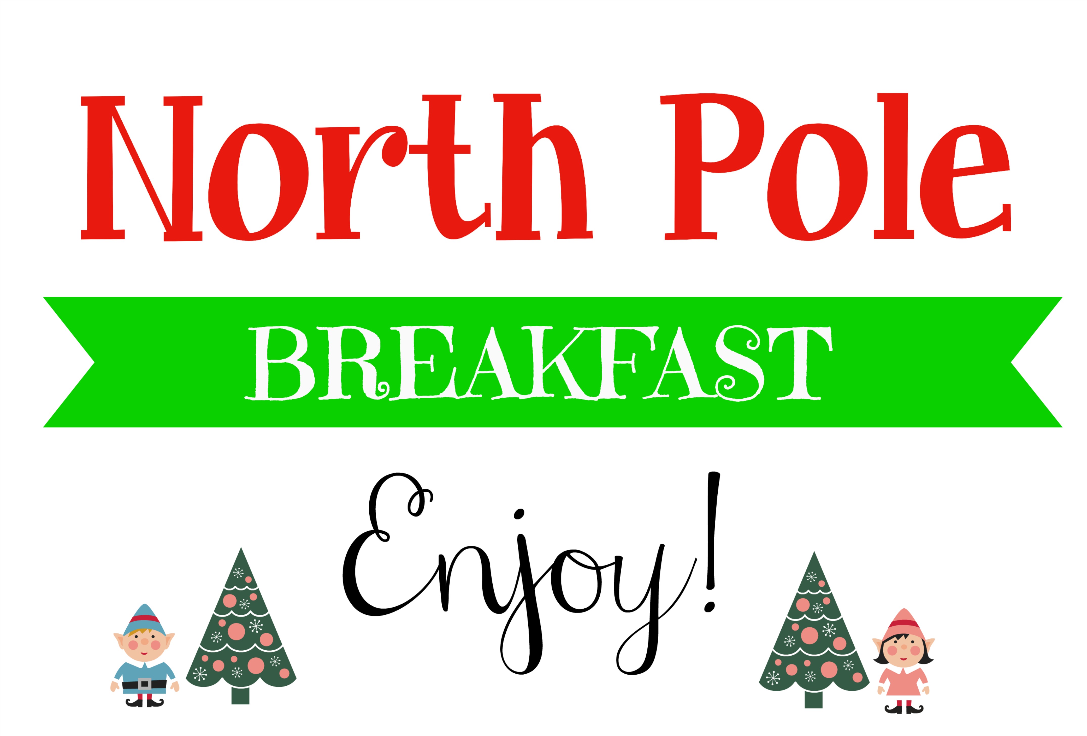 4300x2913 Free Christmas Breakfast Clipart