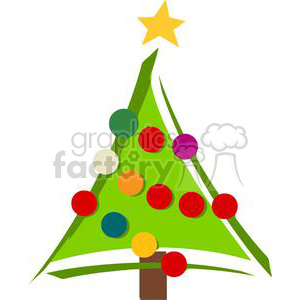 300x300 Royalty Free Royalty Free Christmas Tree 379775 Vector Clip Art