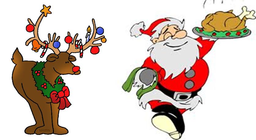 838x461 Feast Clipart Christmas Food