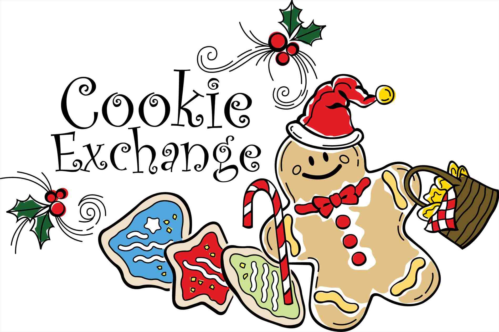 1899x1263 Color Cookie Christmas Treats Clip Art Chirstmas Pencil And