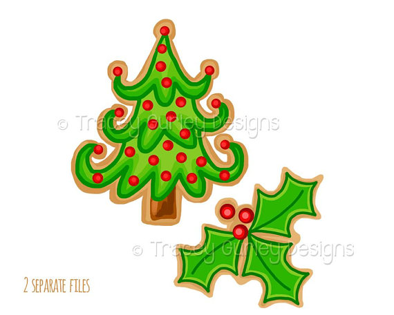 570x456 Christmas Cookie Clipart Christmas Tree Clip Art Holly Clip