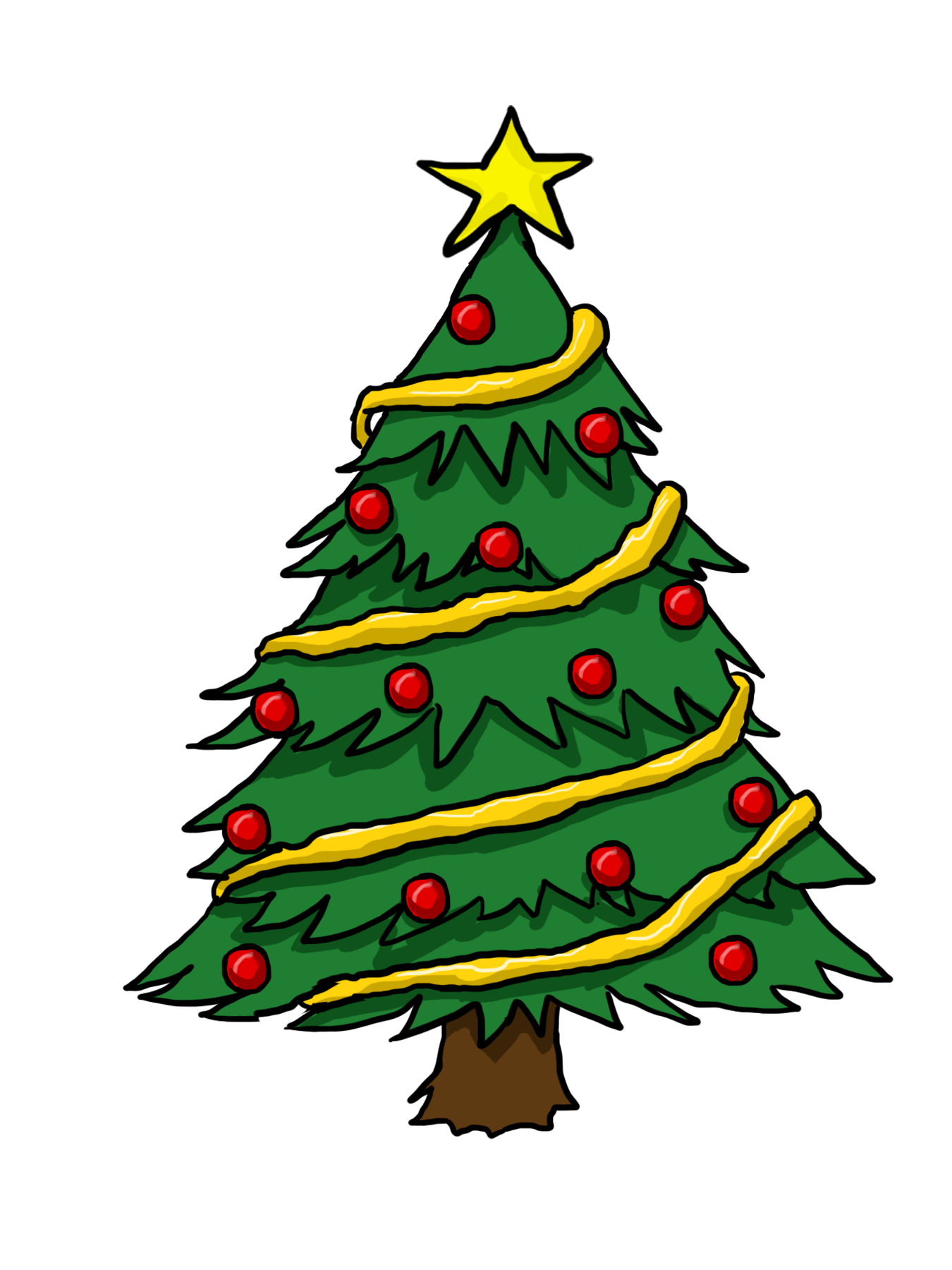 1350x1800 Christmas Tree Images Clip Art