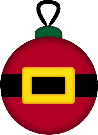 320x441 Christmas Tree Ornament Clipart