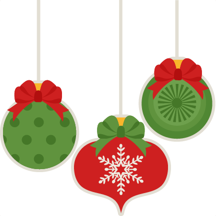 432x433 Cute Christmas Decorations Clip Art Merry Christmas Amp Happy New