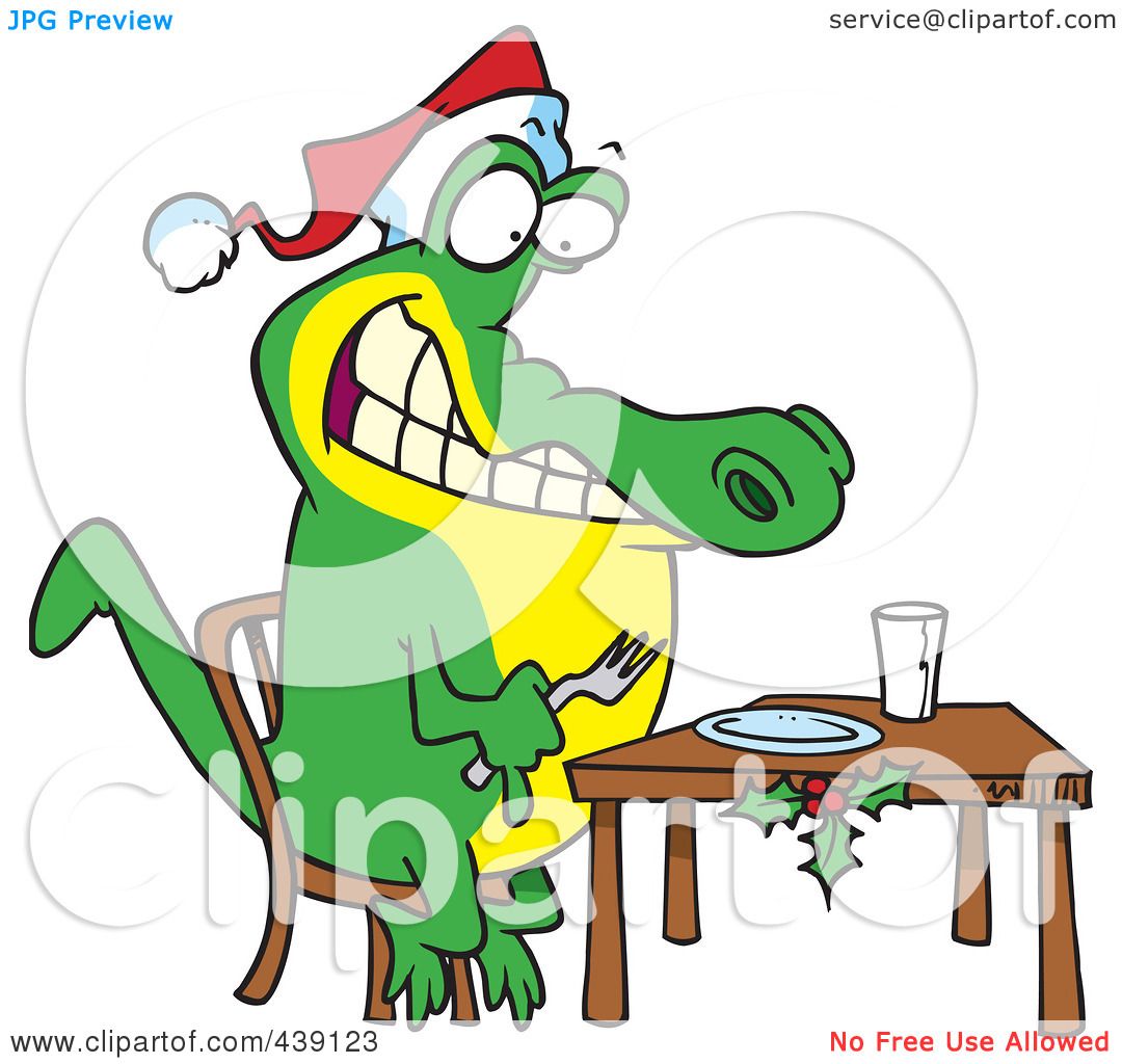 1080x1024 Royalty Free (Rf) Clip Art Illustration Of A Cartoon Christmas