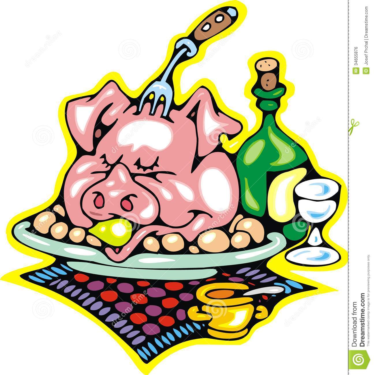 1296x1300 Xmas Food Clipart