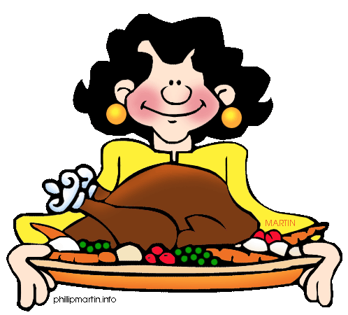 498x450 Christmas Dinner Clip Art