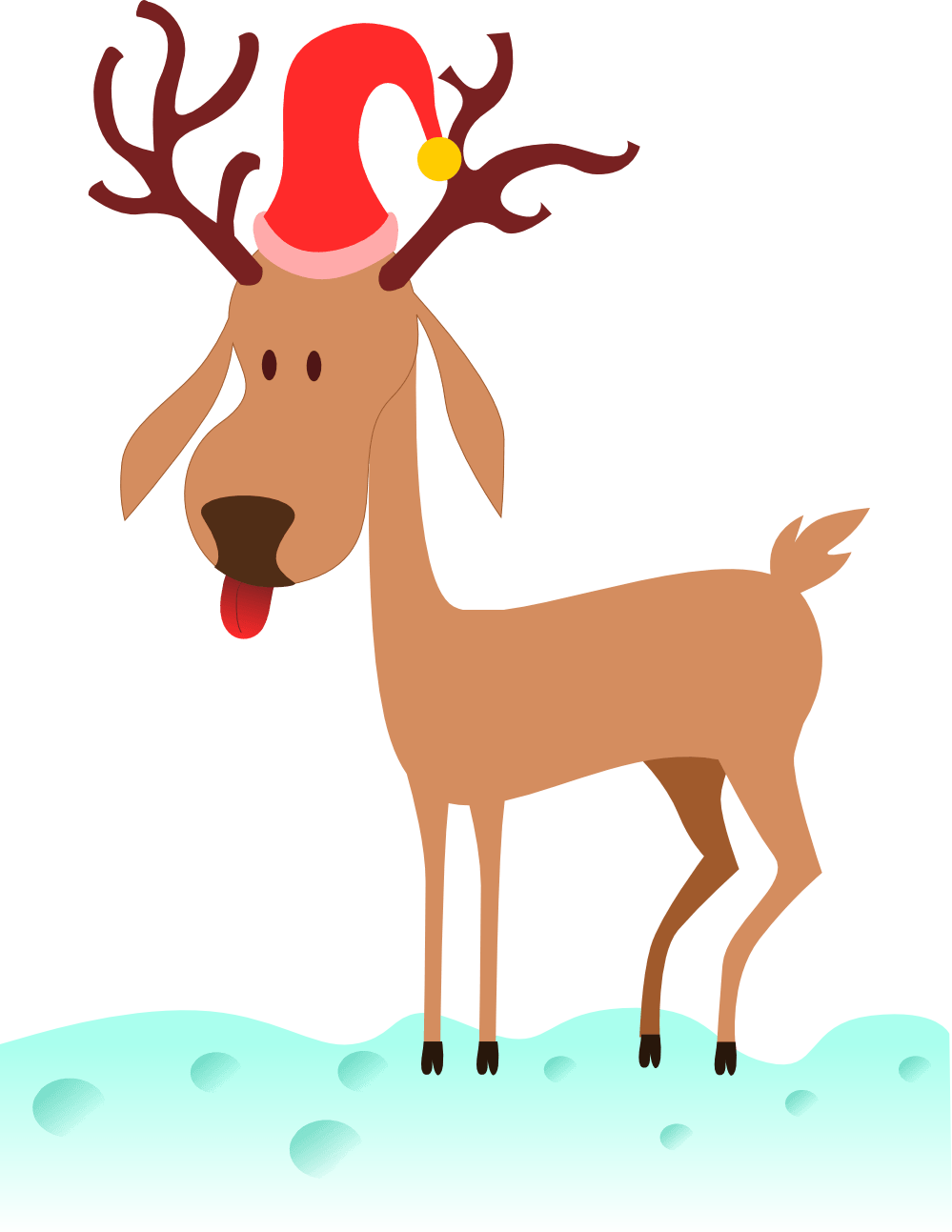 999x1293 Reindeer Dog Cliparts 250560