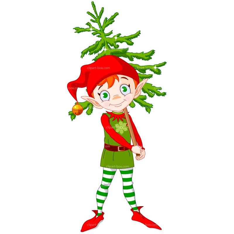 800x800 Animated Christmas Clipart Of Of Elves