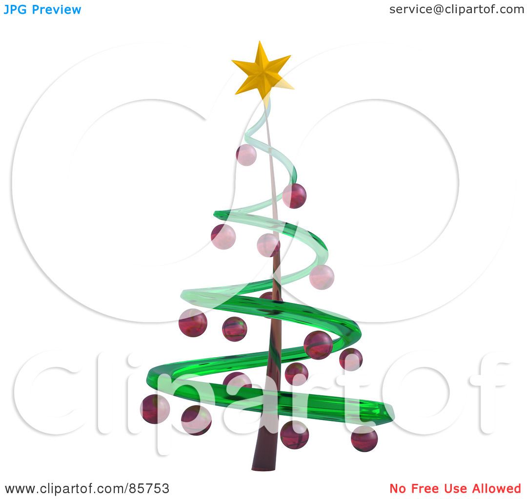 1080x1024 Spiral Clipart Christmas Tree
