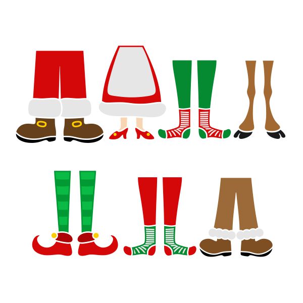 600x600 Graphics For Christmas Feet Graphics