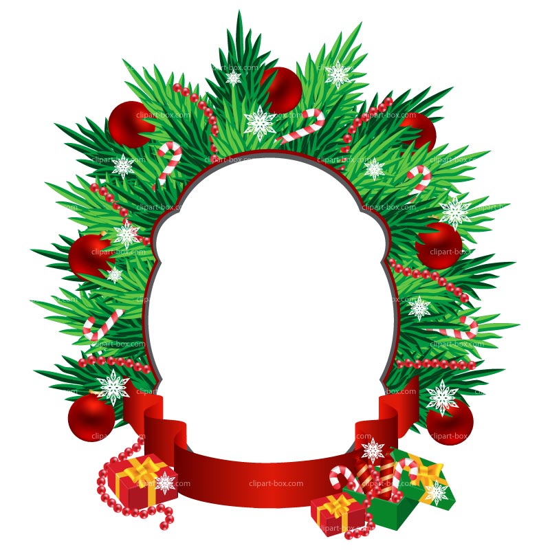 800x800 Christmas Picture Frame Clip Art Clipart Panda