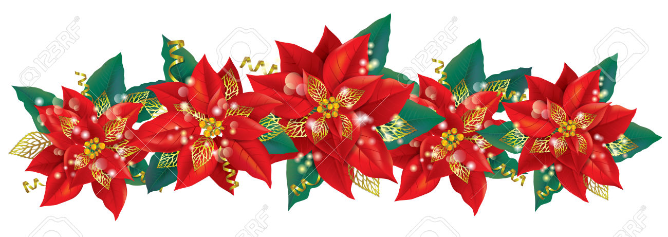 1300x461 Christmas Garland Border Transparent Fun For Christmas