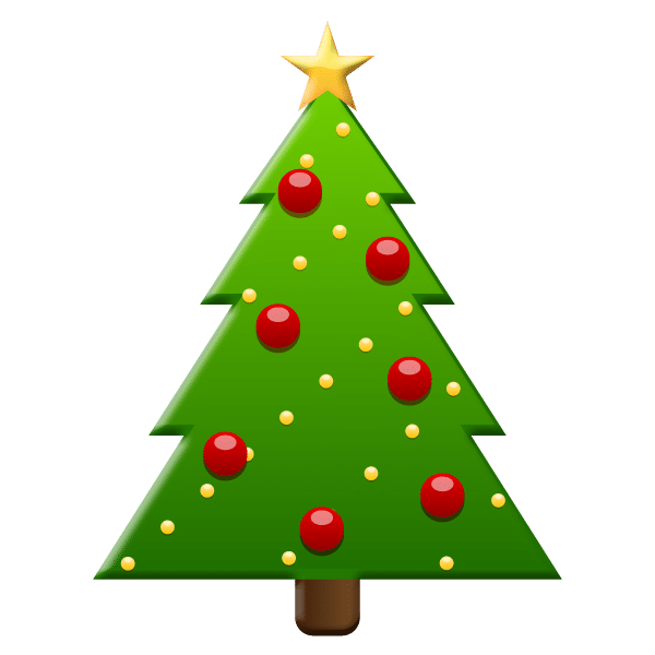 600x600 Christmas Tree With Gifts Clipart Abstract Christmas Tree