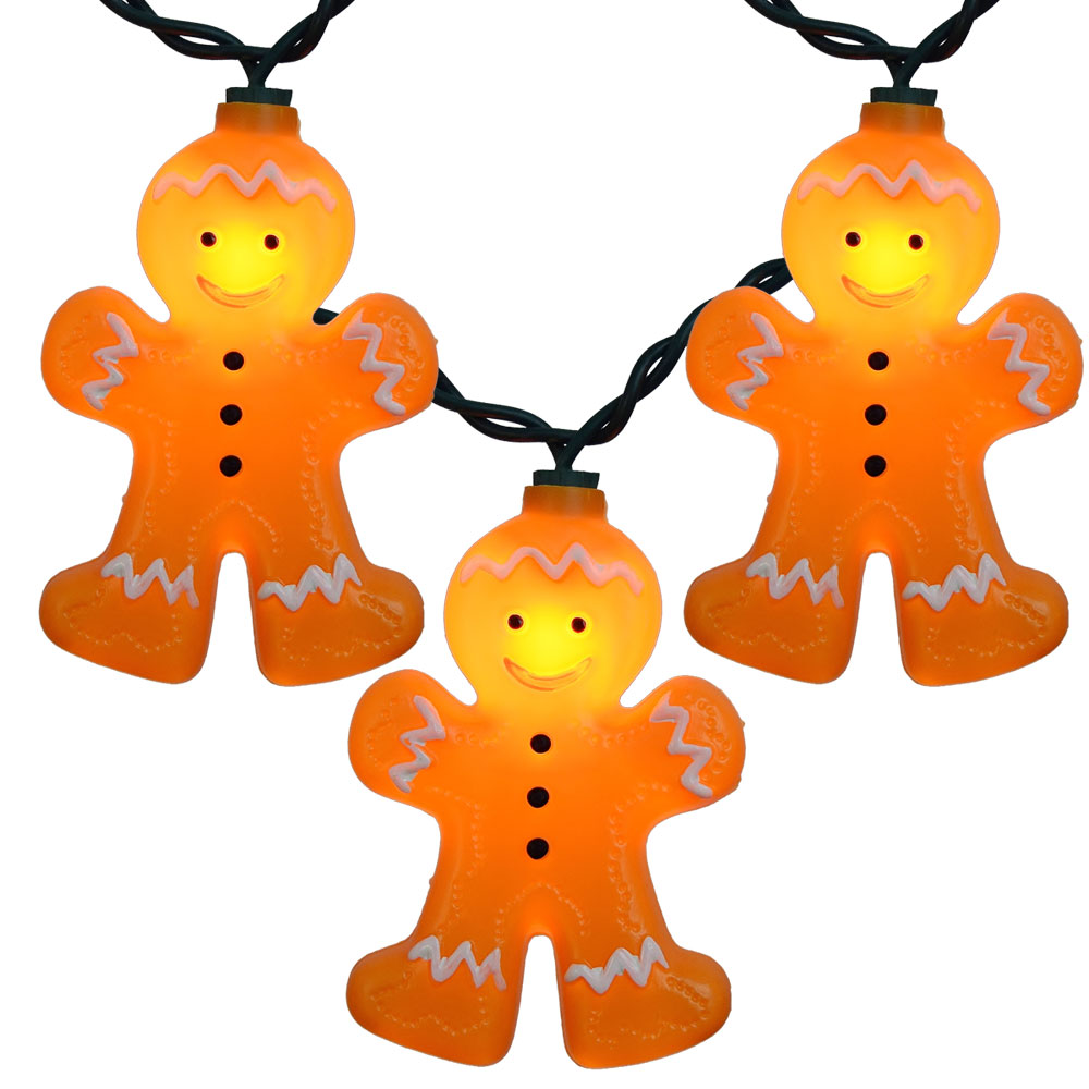 1000x1000 Gingerbread Man Christmas Novelty Lights