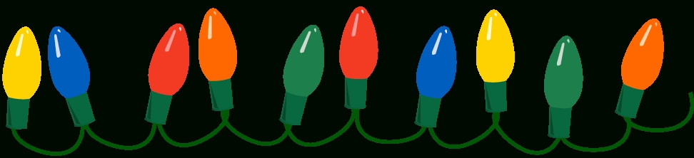 972x222 Christmas Lights On House Clip Art