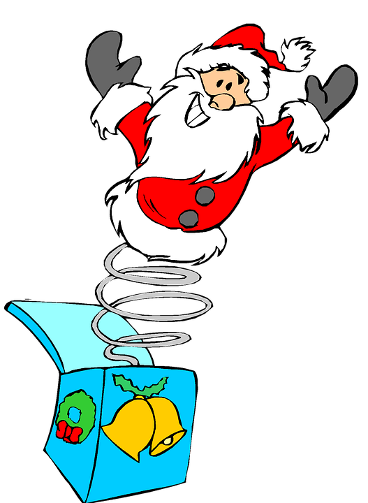 527x720 Free Photo Santa Jack In The Box Holiday Clip Art Christmas