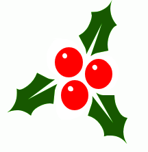 216x222 Free Holly Clipart