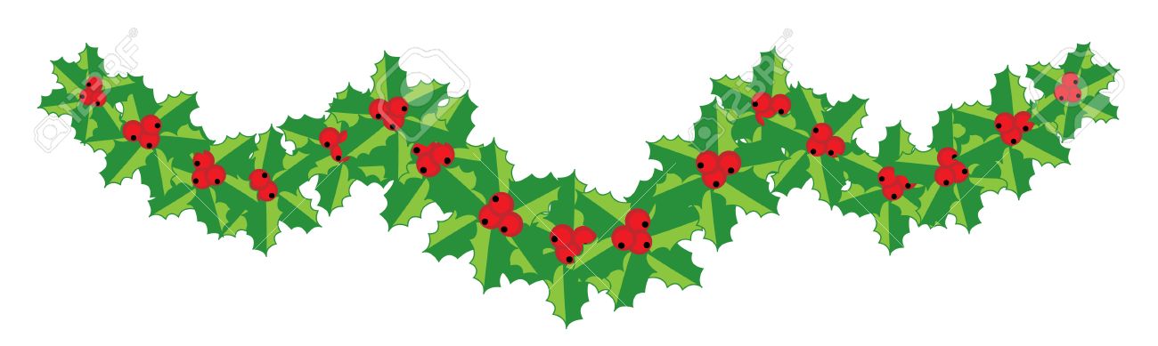 1300x389 Graphics For Horizontal Holly Christmas Graphics Www