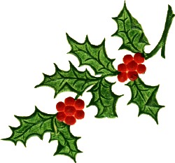 250x233 Christmas Holly Libraries Of Foster
