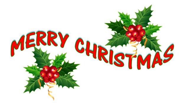625x352 Merry Christmas Free Clip Art