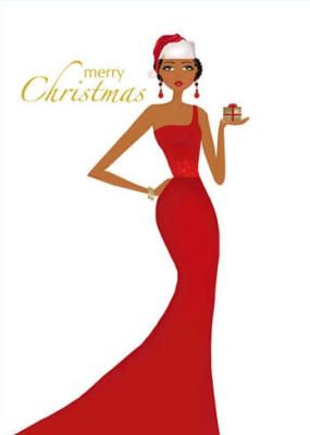 285x400 African American Christmas Card African American Christmas
