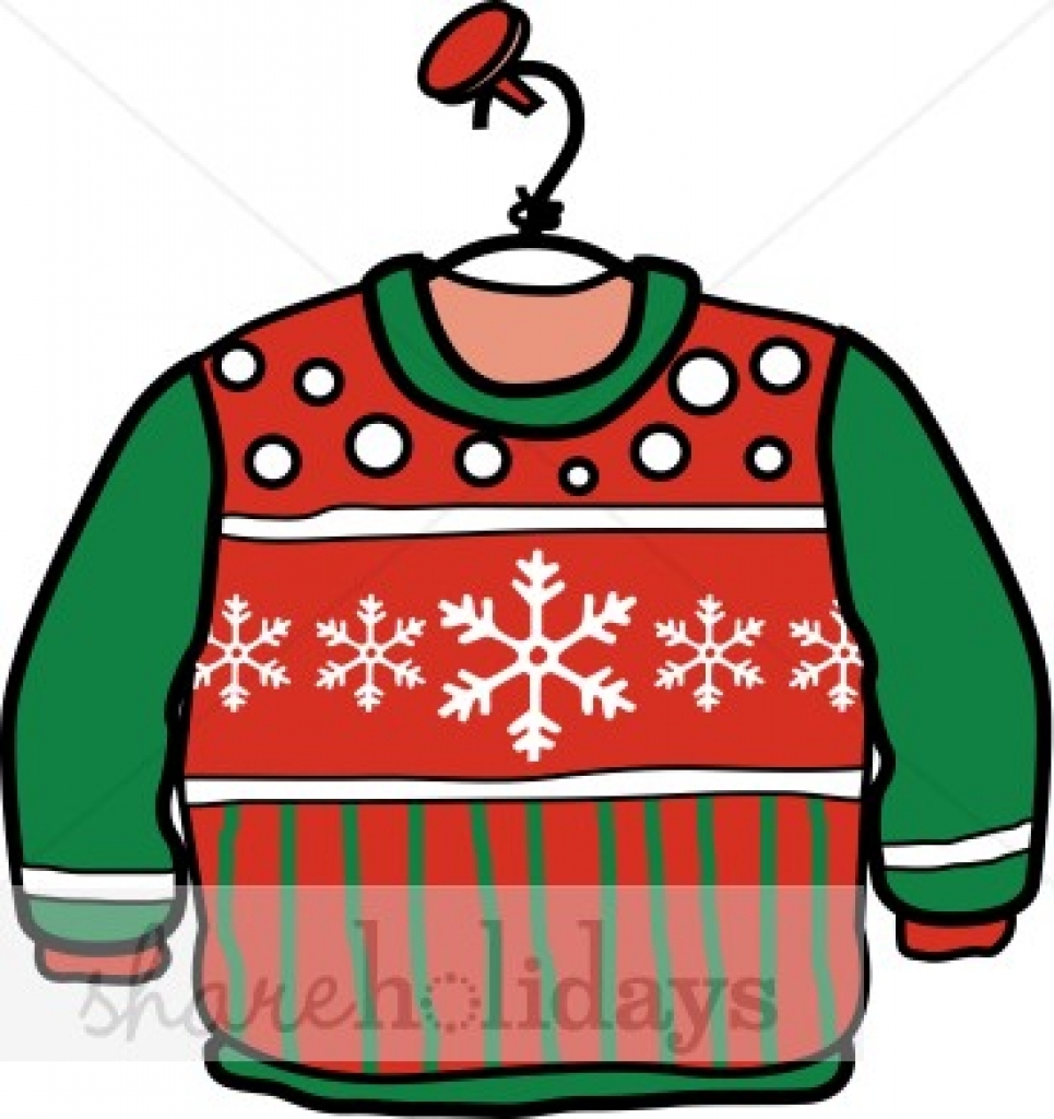 965x1024 Christmas Jumper Clipart