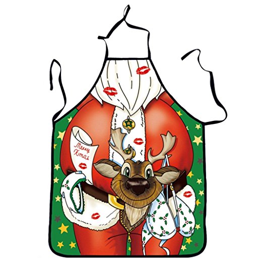 524x524 Novelty Cooking Kitchen Apron Funny Bbq Christmas Gift