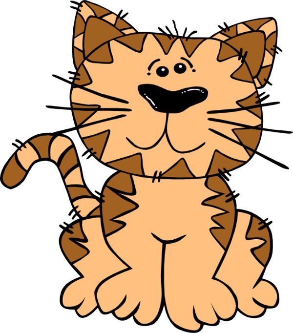 600x682 Clip Art Kitten Many Interesting Cliparts