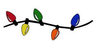 300x150 Christmas Light Clip Art