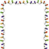 200x200 Christmas Light Outline