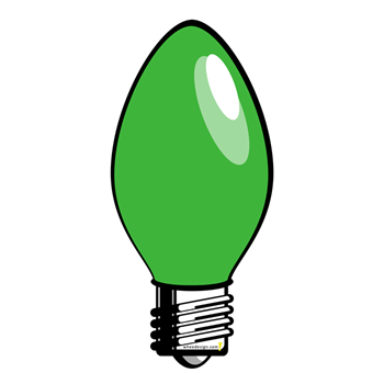 Christmas Light Bulb Clipart | Free download on ClipArtMag