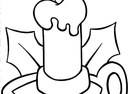 440x320 Christmas Light Bulb Coloring Pages Printable