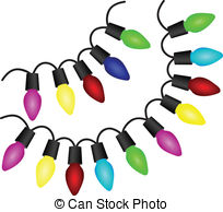 204x194 Christmas Tree Light Bulb Clipart