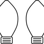 150x150 Christmas Light Bulb Pattern. Use The Printable Outline For Crafts